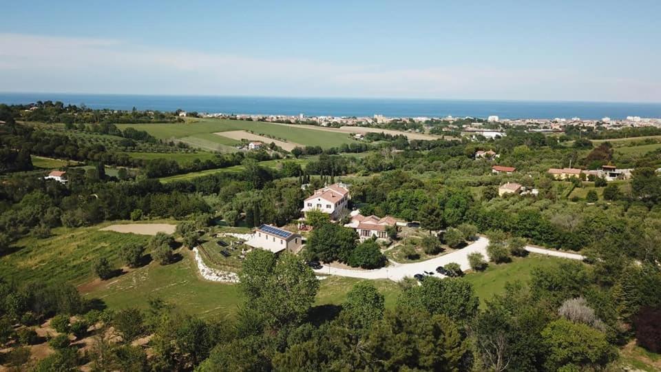 فيلا Agriturismo La Contea Senigallia San Gaudenzio المظهر الخارجي الصورة